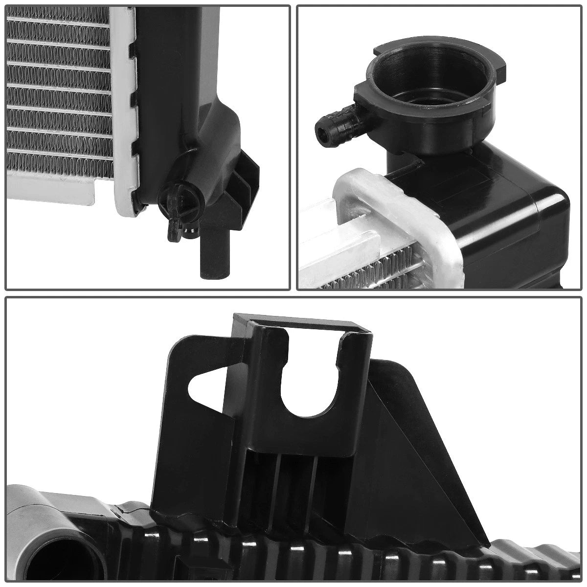 Aluminum Radiator for Jeep Liberty 2.4L (2002–2005) DPI 2482