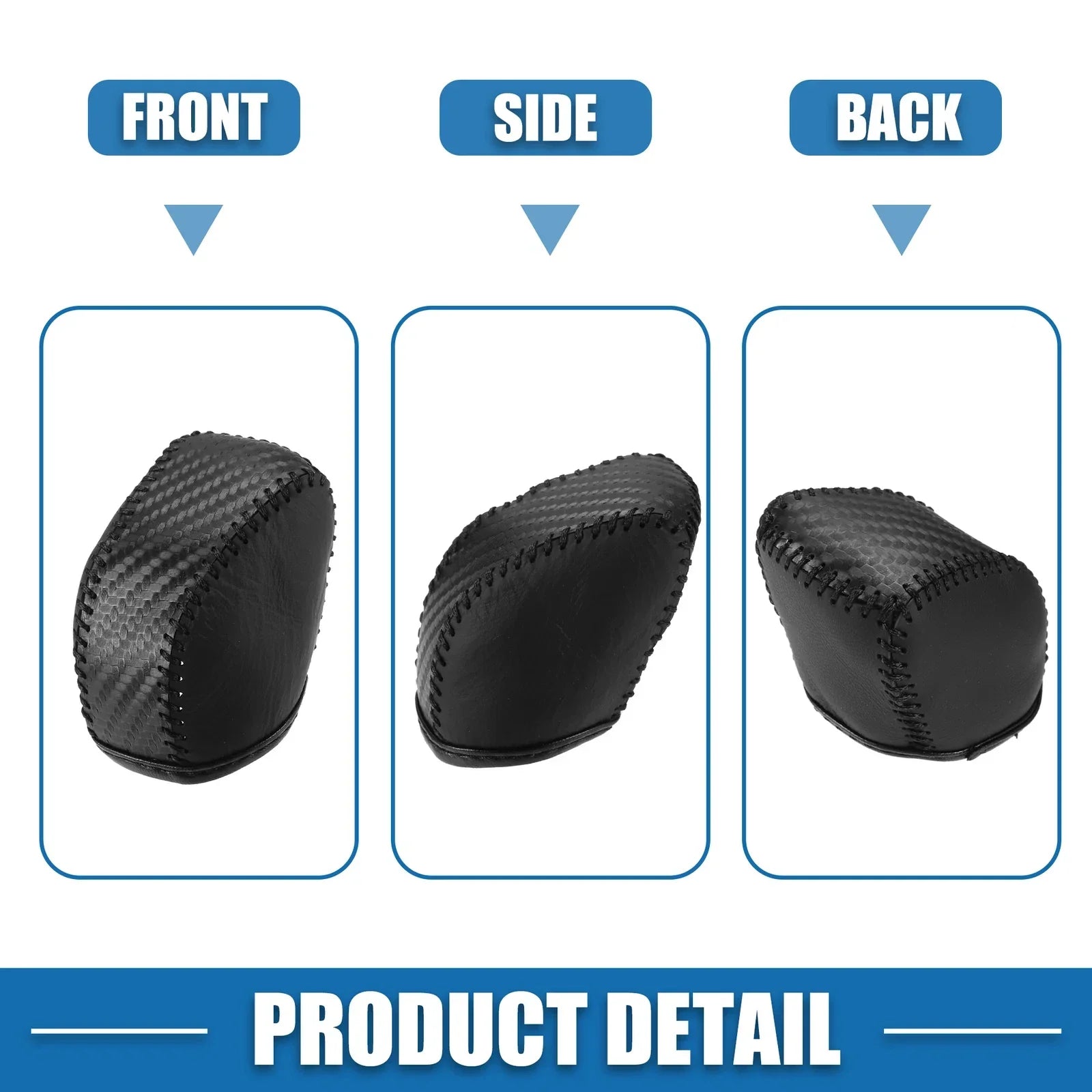 Gear Shift Lever Cover for Lexus NX 250 2022-2023 Carbon Fiber Black