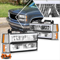 Clear Lens Fog Lights for Chevy Silverado/Avalanche (2002–2007)