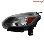 Halogen Headlight for Nissan Sentra (2016–2018) Chrome Housing Driver Left