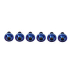 6pcs Alloy M6x10mm Torx Head Screws for Bike Motorcycle