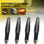 Set of 4 LED Turn Signal Lights for Universal Motorcycle (12V)