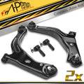 Set of 4 Front Lower Control Arms & Ball Joints for Ford Escape (2001–2012)