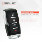 Smart Keyless Remote Key Fob for RAM 1500 (2019–2022) OHT-4882056 4BTN