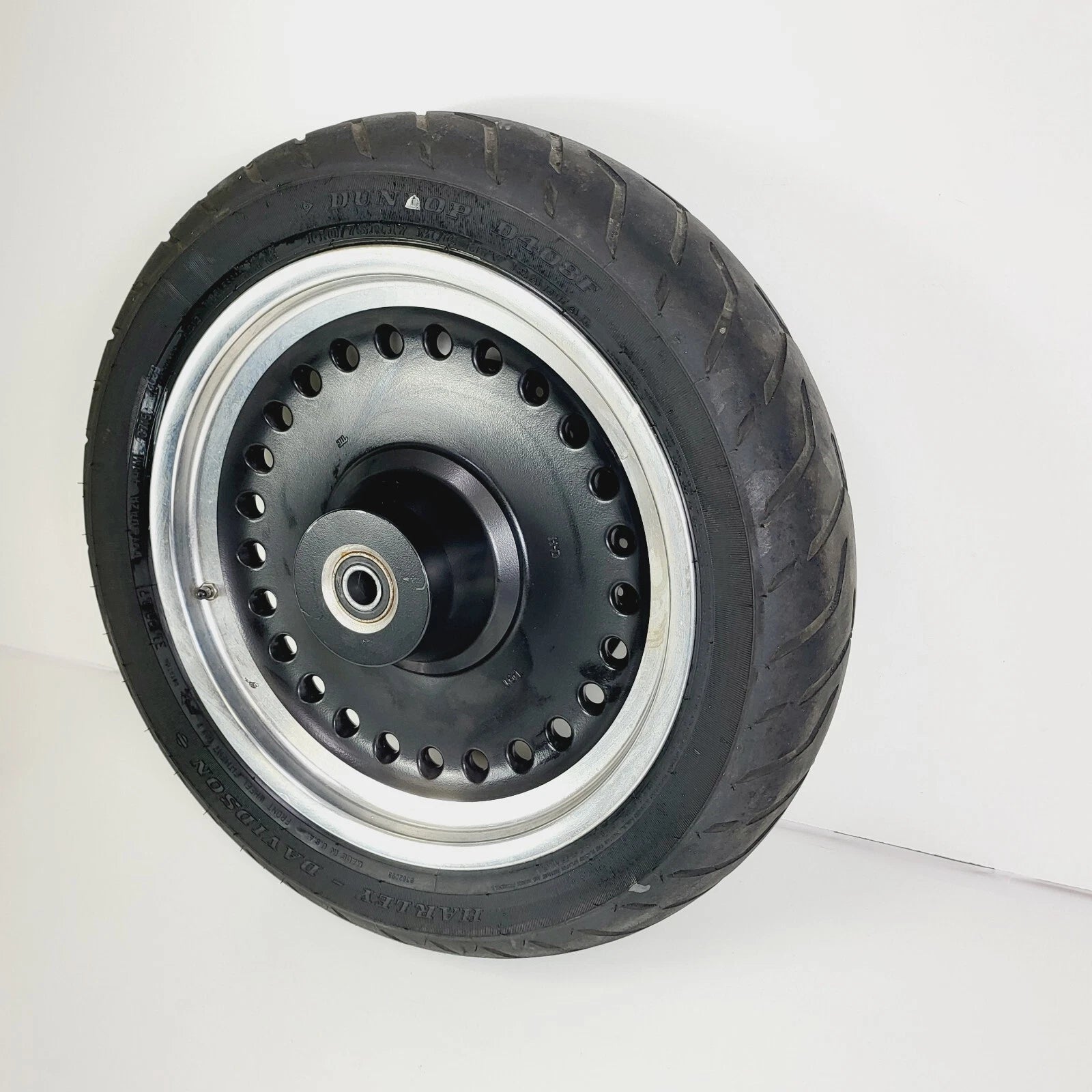 Front Wheel, Tire, Rotor for Harley Davidson Softail Fatboy (2008–2017)