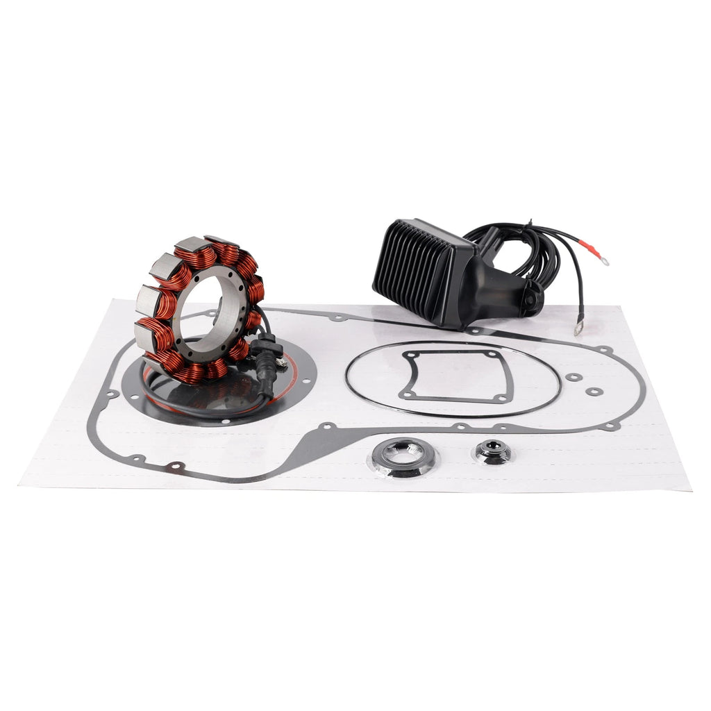 Stator Regulator Rectifier & Gasket Kit for Harley Road King Electra Glide (1997–2001)