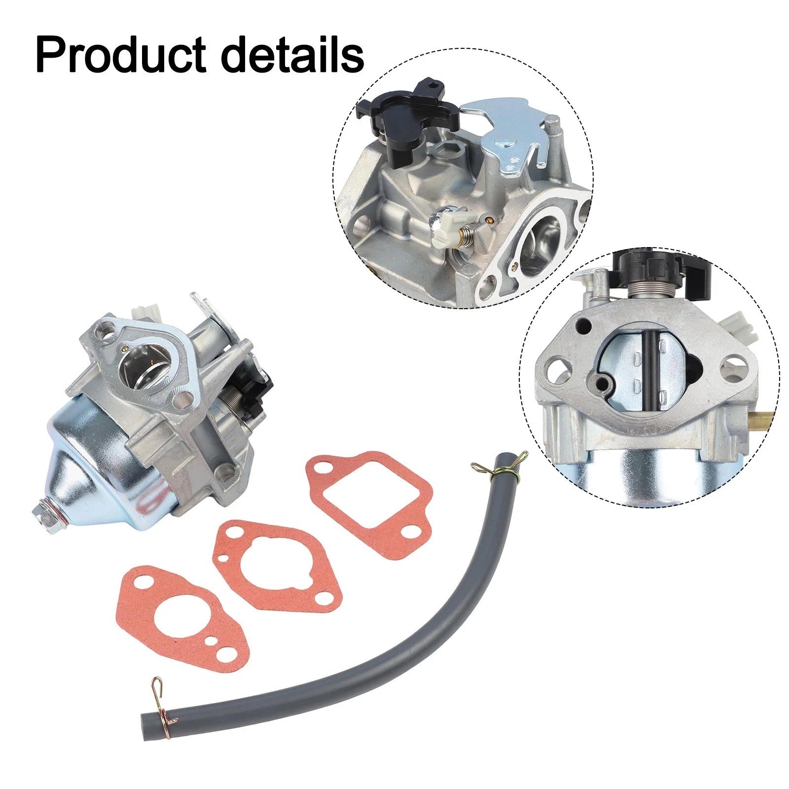Carburetor with Gaskets for Honda GCV170LA, HRN216 (16100-Z9L-811)
