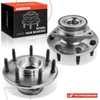 2X Front Wheel Bearing & Hub for Ford F-150 (2000–2001) F-250 (1997–1999)