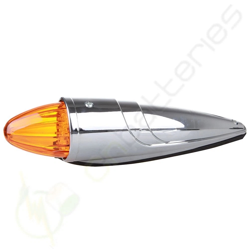 11pcs Amber LED Torpedo Cab Marker Running Light for Big Rig (Year Range)