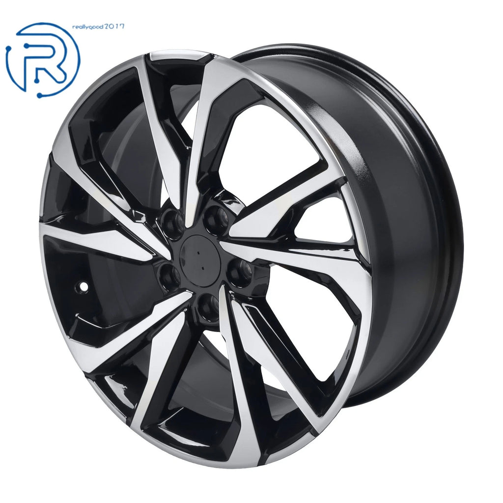 18" Alloy Wheel Rim for Honda Civic (2017–2021) Black Silver