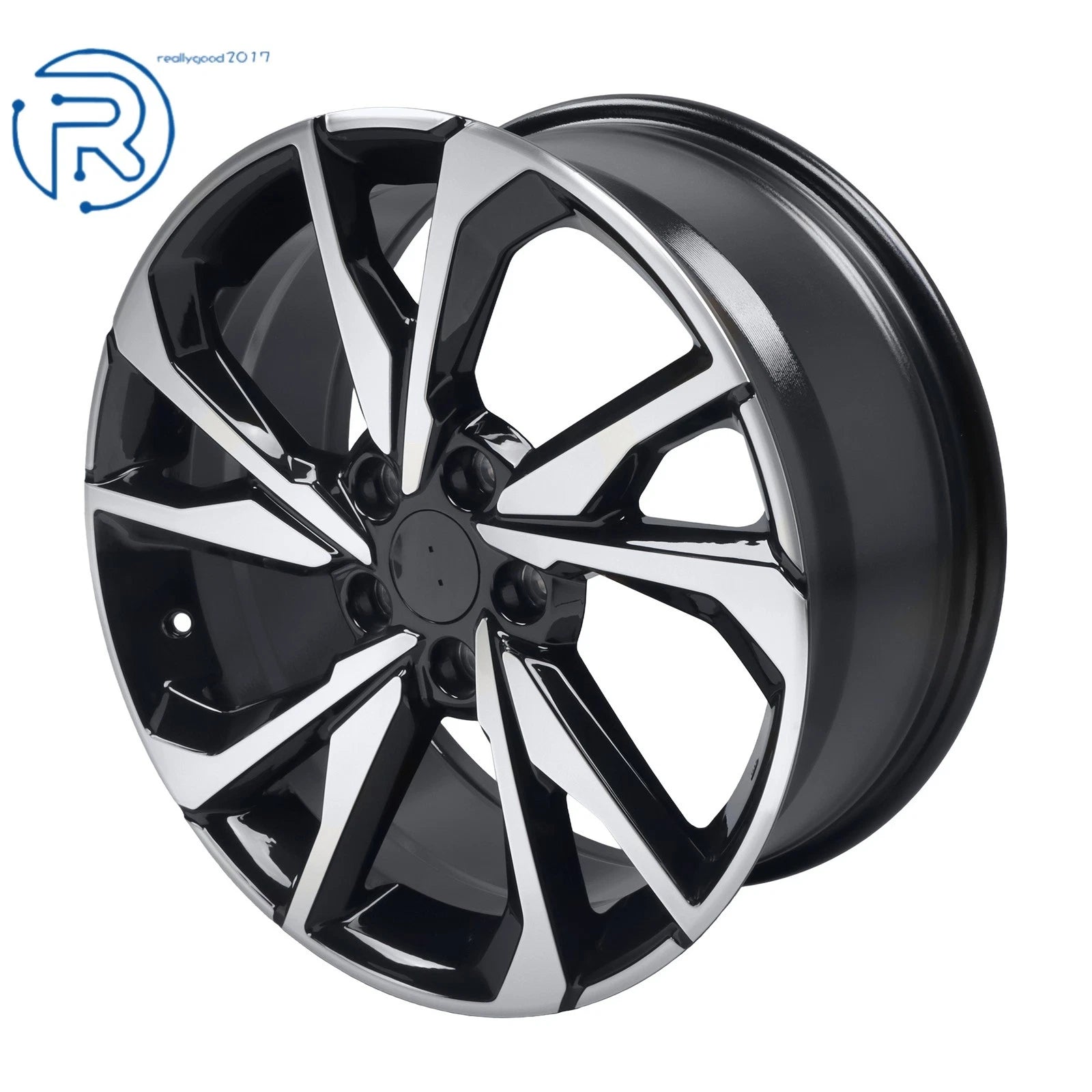 18" Alloy Wheel Rim for Honda Civic (2017–2021) Black Silver