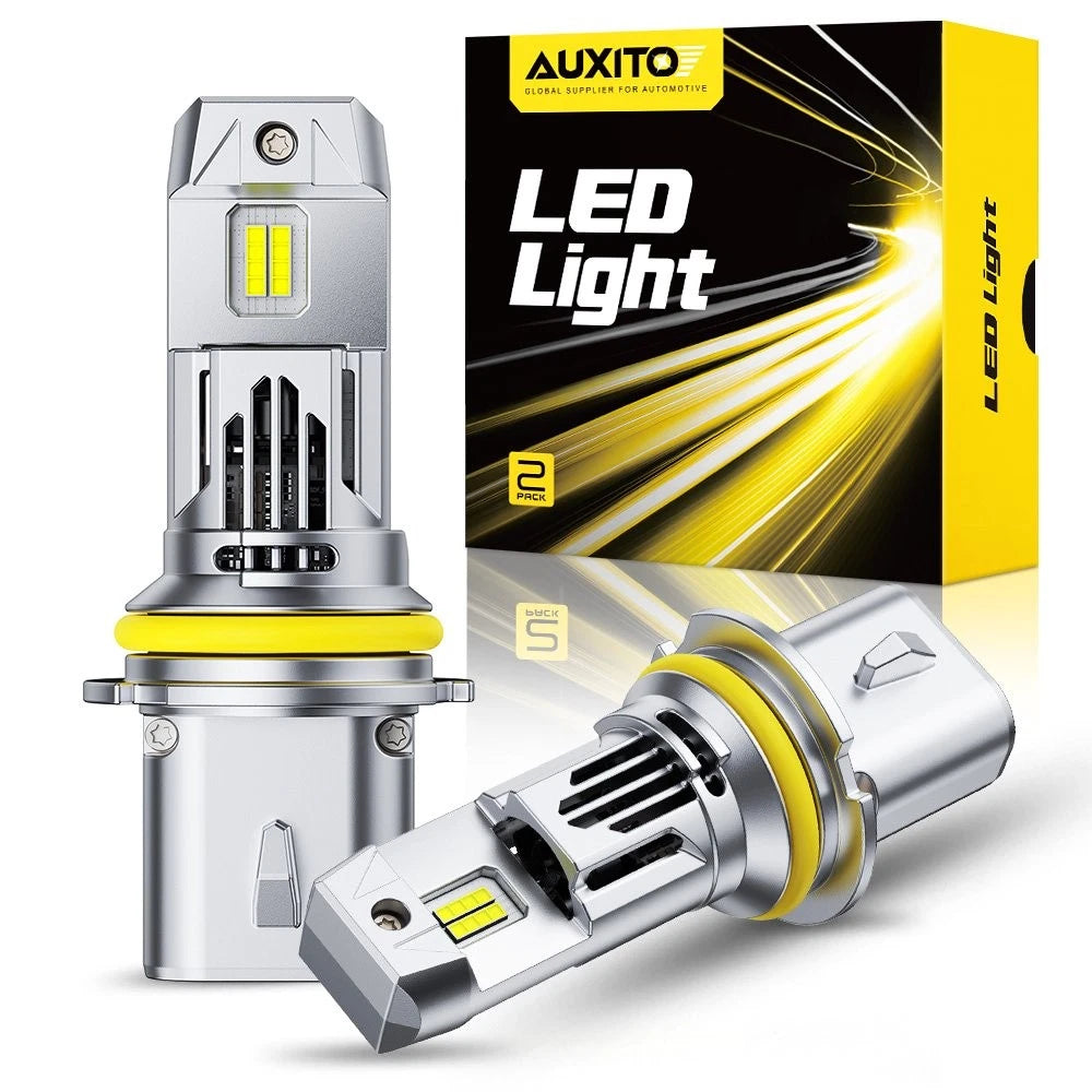2X AUXITO 9007 LED Headlight Bulbs for Nissan Frontier (2001–2022)