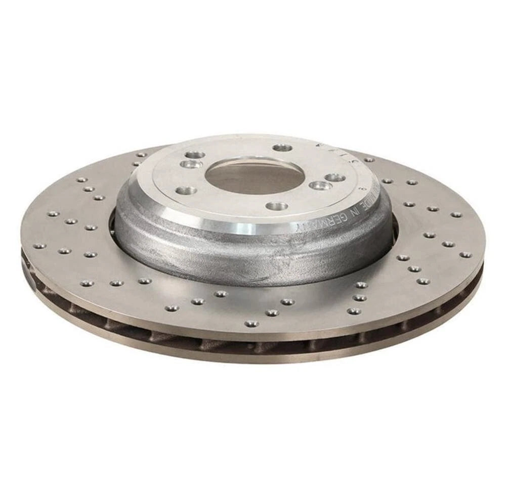 SHW Performance Rear Left 350mm Brake Disc Rotor for BMW E82 M1 E90 E92 M3