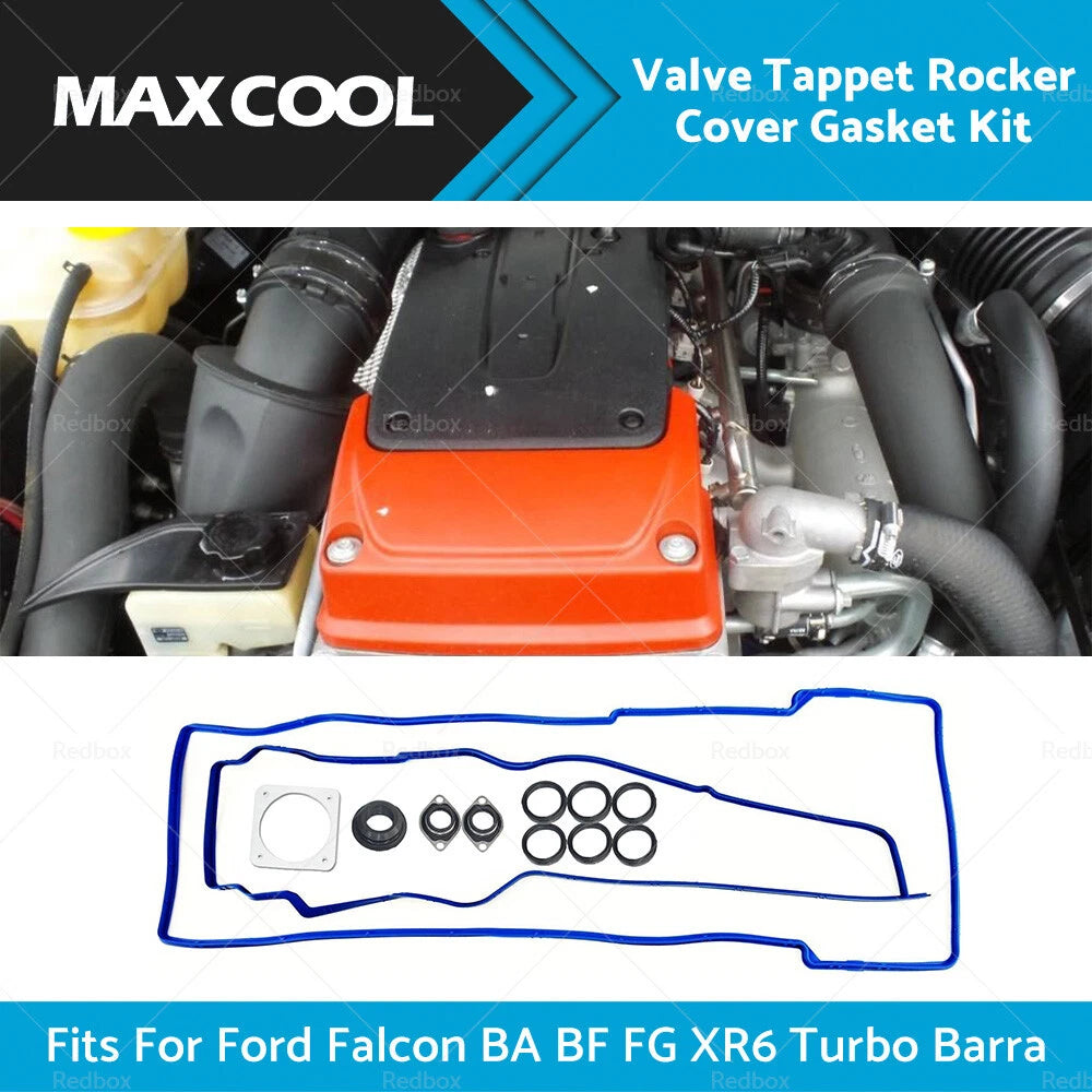 Rocker Cover Gasket Set for Ford Falcon BA BF FG XR6 4.0 (2002–2016)