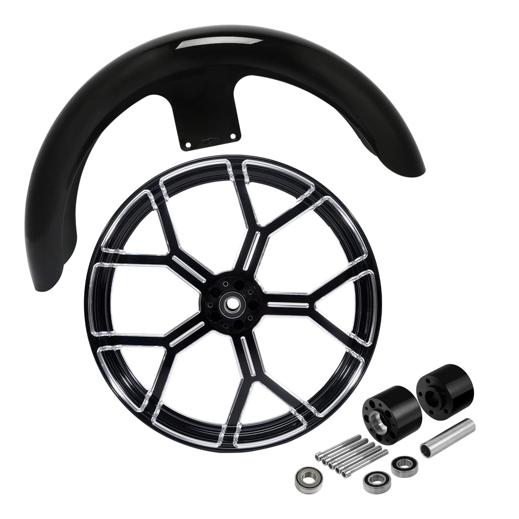 21" Front Fender Wheel & Rim for Harley Touring Glide (2008–2025)