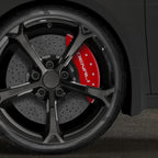 Front and Rear Red Denali Caliper Covers for 2015-2020 GMC Yukon XL Denali