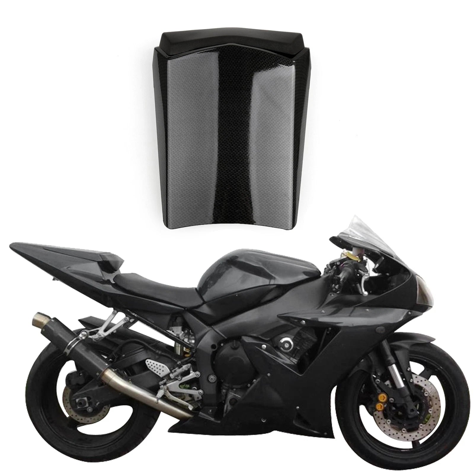 Rear Seat Cover Cowl for Yamaha YZF R1 (2002–2003) Carbon