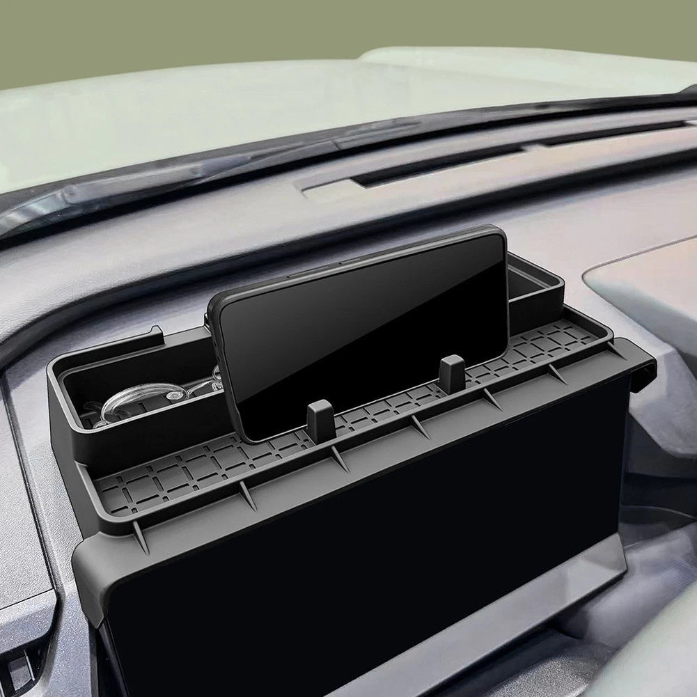 Dashboard Storage Compartment with Phone Mount for Toyota RAV4 (2026)