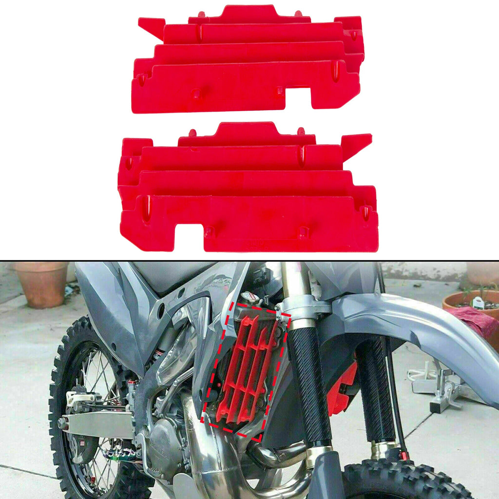 Set of 2 Radiator Louvers Guards for Honda CR125R/CR250R (2000–2004)