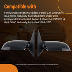 Heated Mirrors Pair for Hyundai Sonata GLS Limited (2006–2010) 876100A000