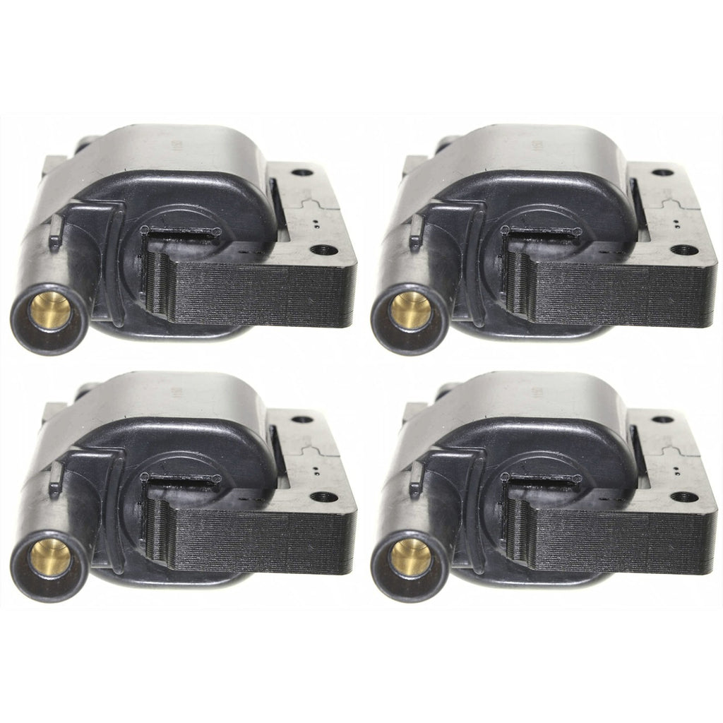 Ignition Coils Set of 4 for Nissan Hardbody Truck, Pulsar, Quest, Villager