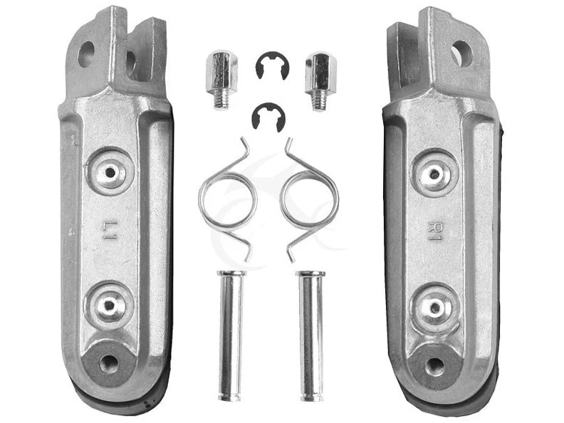 Front Footrests Footpeg Pegs for Honda VTR250 VTR1000 NTV600 NTV650 CBR1000 (1990–2007)