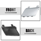 Bumper Tow Hook Cover for Volkswagen (Silver Tone)