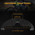 2x 25mm Lower Dash Panel Trim for KLR650 (2008–2018) - 6x16mm Holes