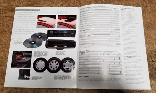 Sales Brochure for Thunderbird (1993)