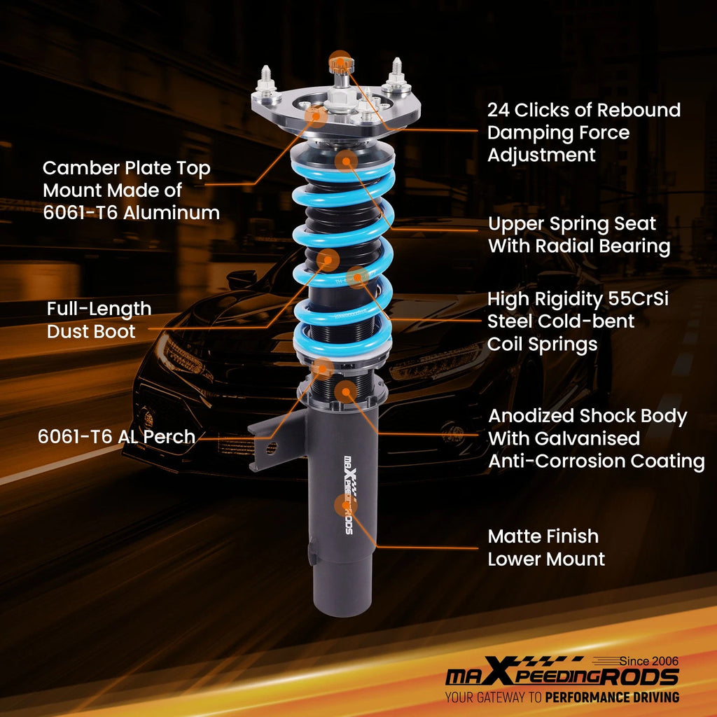 Coilovers Kit for Audi TT (2007-2014)