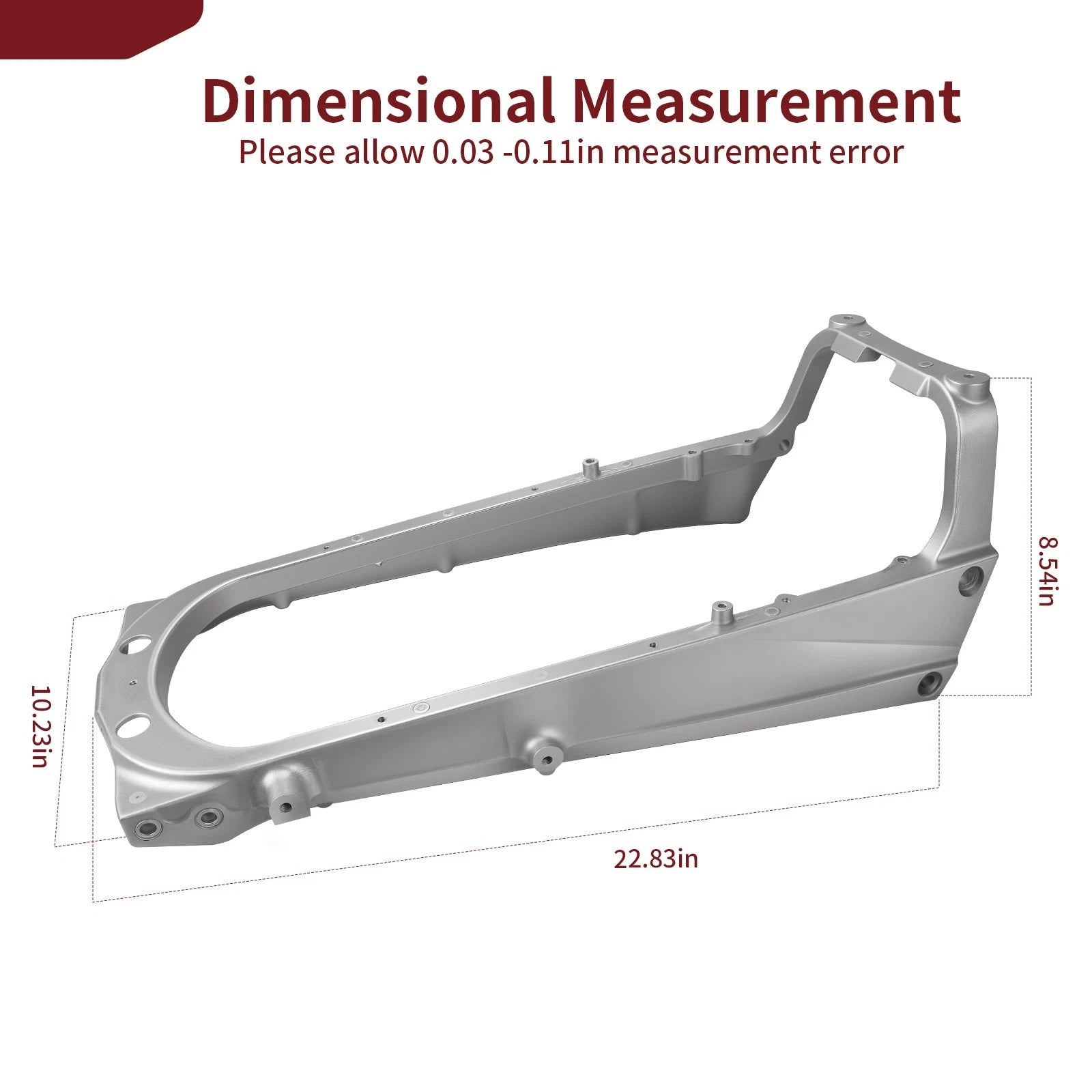 Heavy Duty Aluminum Sub Frame for Yamaha Raptor 700 700R YFM700 (2006–2024)