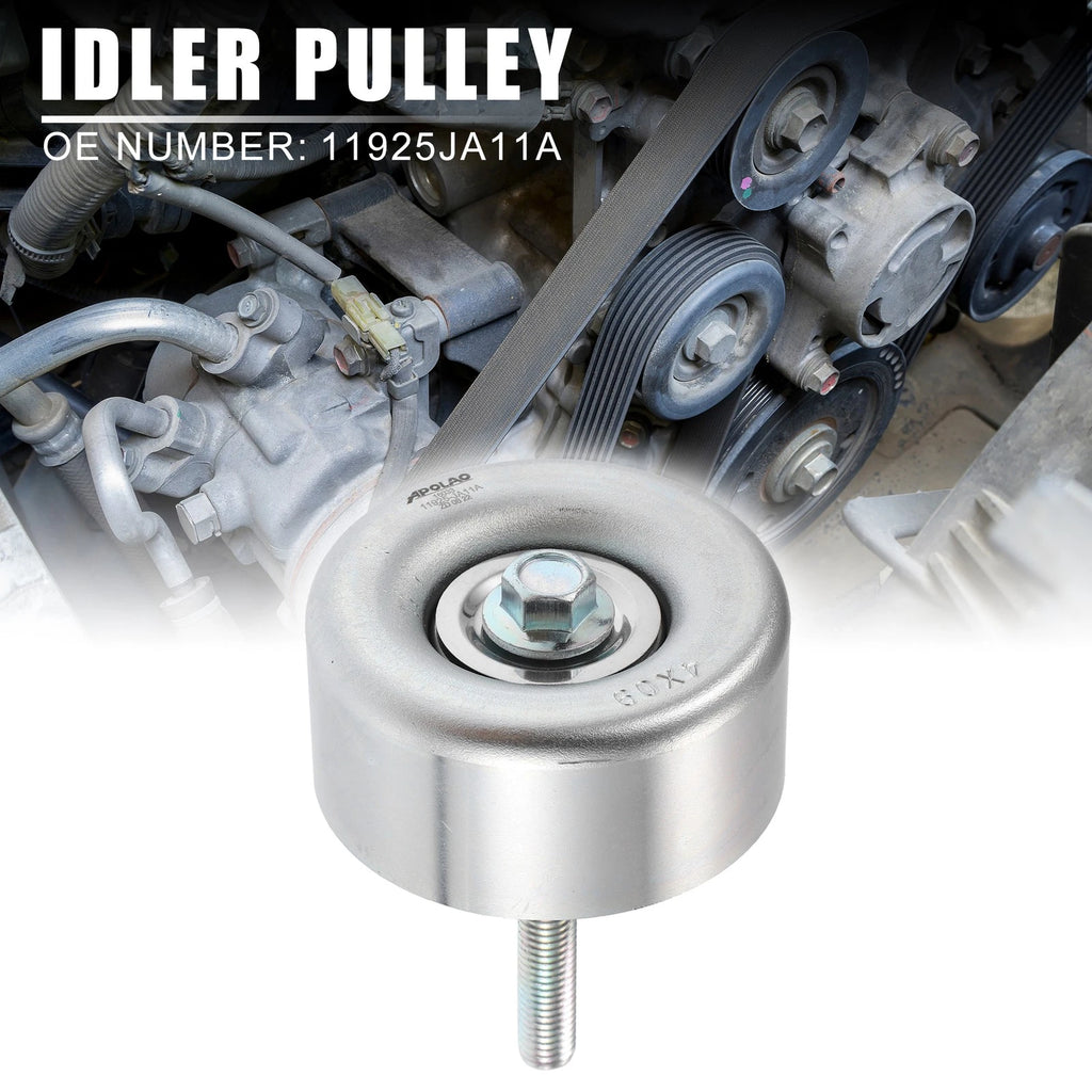 Drive Belt Idler Pulley for Nissan Altima 3.5L (2007–2013) 11925JA11A