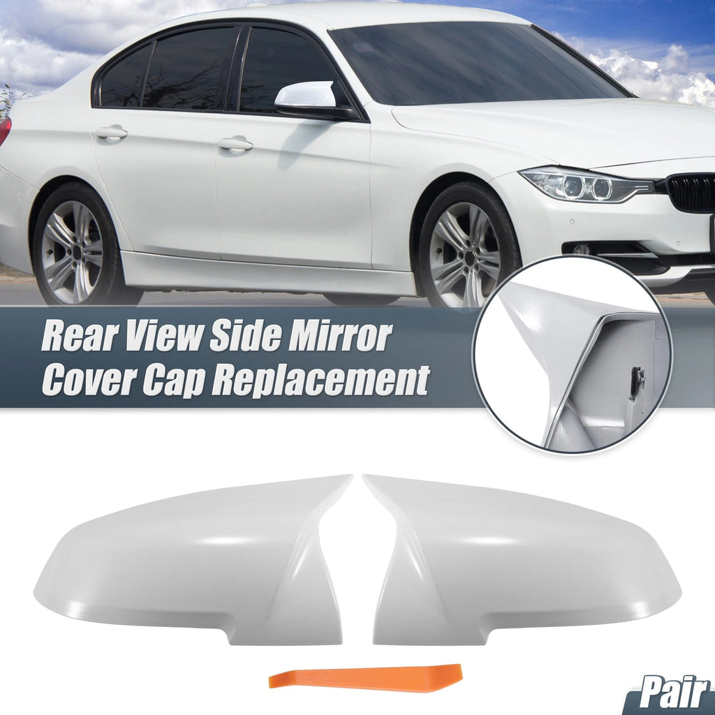 Pair Rearview Mirror Cover Caps for BMW X1 328i 125i 330i 320i 220i (2011–2019)