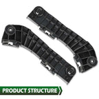 Set of 2 Front Bumper Retainer Brackets for Toyota Camry (2007–2011)