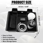 Center Console Tray Panels Organizer Box for Chevy Silverado (Full Size) 723115701548