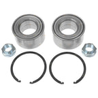 Front Wheel Bearing Kits + Grease for Mazda CX-7 (2006-2010)