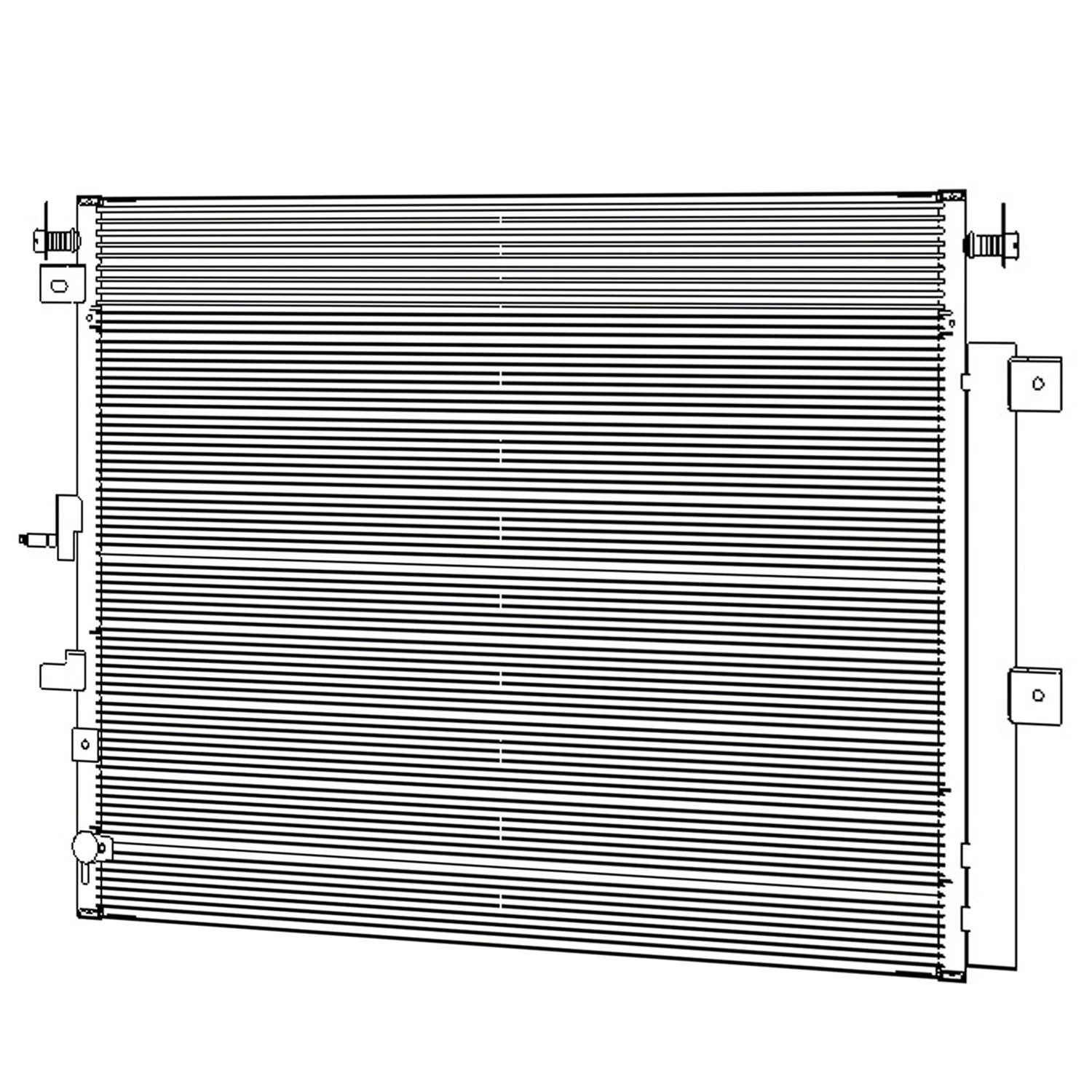Replacement A/C Condenser for Ford Edge (2015–2018)