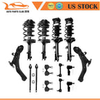 Suspension Kit with Front Struts & Rear Shocks for Hyundai Elantra (2001–2006)