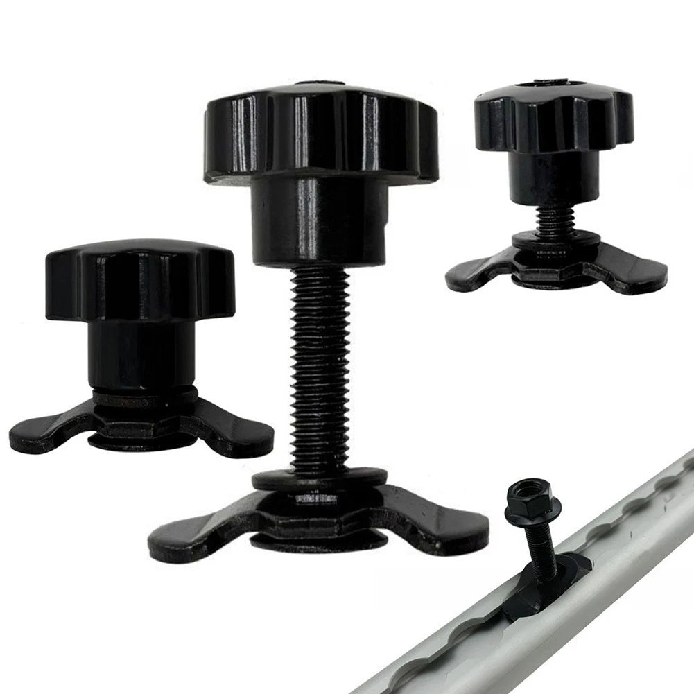 Set of 6 M8 Star Handle Screws for Lashing Rails (20-45mm)