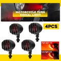 4X Mini LED Turn Signals for Motorcycle (Universal)