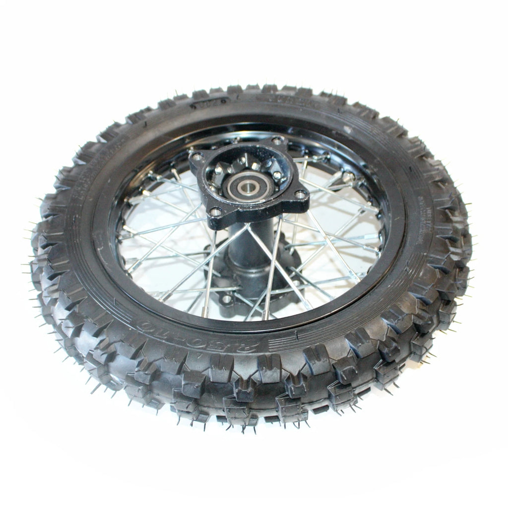 2.50-10 Rear Wheel Rim Knobby Tire for PIT PRO Dirt Bike (10")
