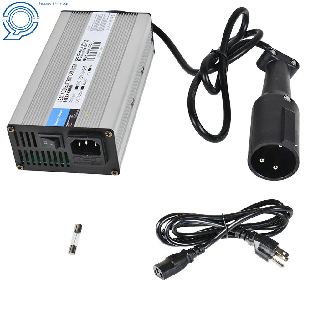 48V 6A Golf Cart Battery Charger for Star Club Car E-Z-Go