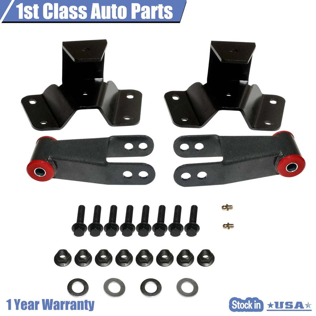 Set of 4 Drop Lowering Shackles for Ford F150 F100 (1973–1996)
