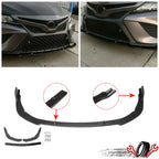 Front Bumper Lip Kit Spoiler for Toyota Camry SE XSE (2021–2024)