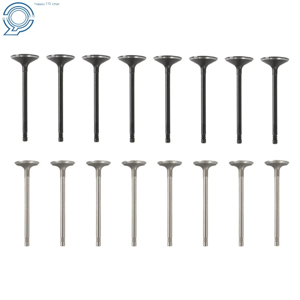 Set of 2 Intake Exhaust Engine Valves for GM ECOTEC 2.0 2.2 2.4