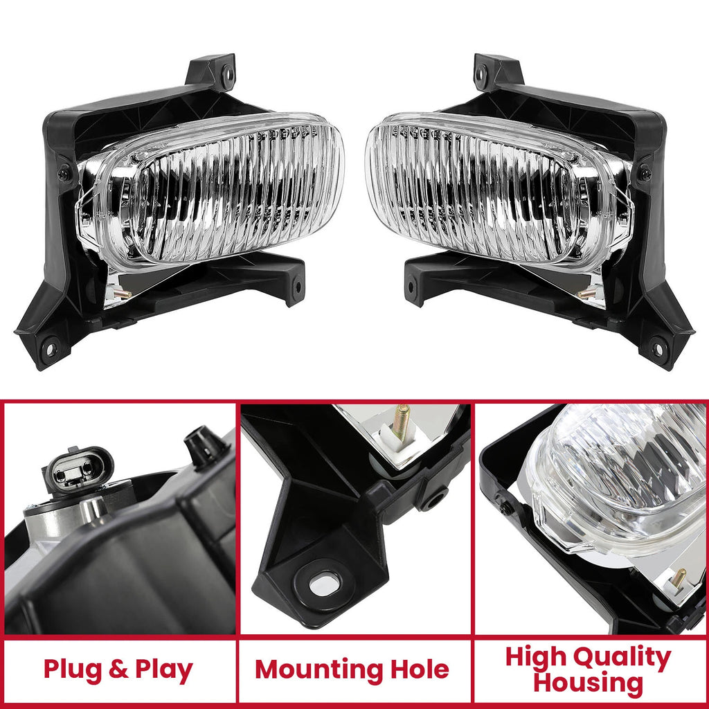 Fog Lights for Toyota Tundra (2000–2006) w/Steel Bumper, 812100C010