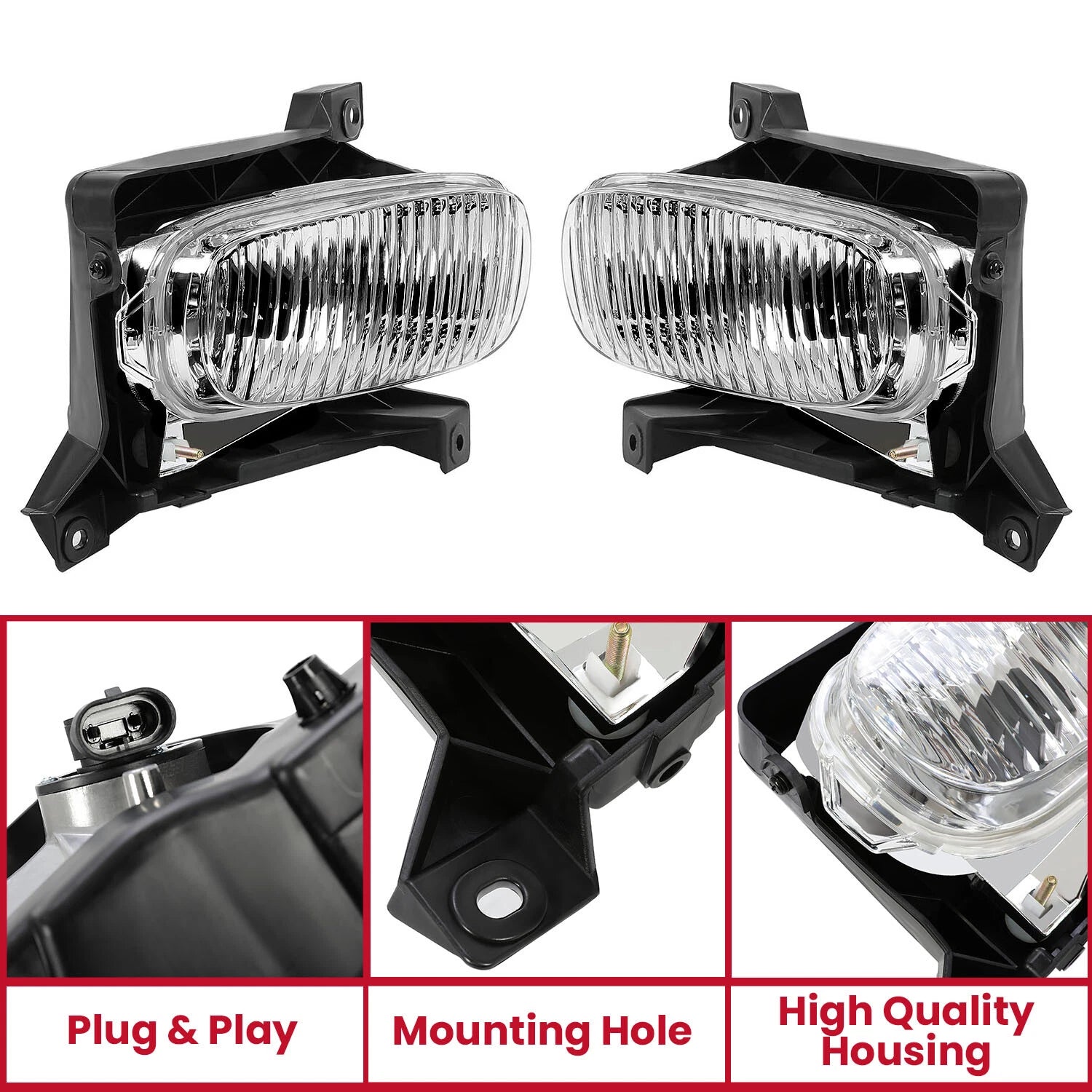 Fog Lights for Toyota Tundra (2000–2006) w/Steel Bumper, 812100C010