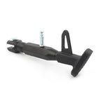 Adjustable Kickstand Foot Side Stand for Universal Motorcycle - Black