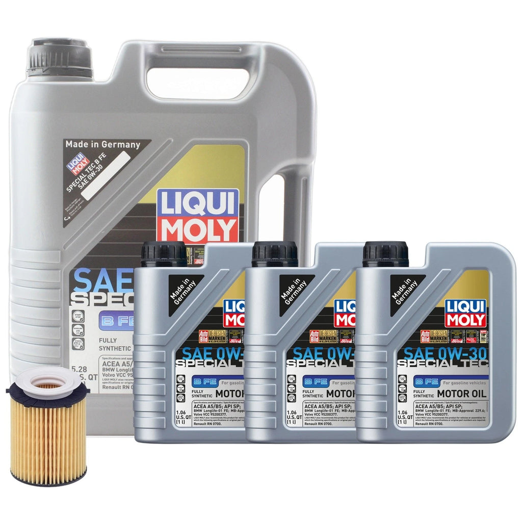 Liqui Moly Special Tec B FE 0W-30 Engine Oil Change Kit for W447 (2016–2023)