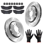 Front Brake Rotors and Pads Set for Lincoln Navigator Ford Expedition (2010–2021)